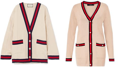 gucci cardigan dupe.